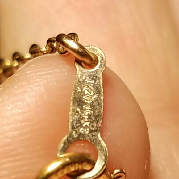 14kt GP Necklace rose gold - Picture 5 of 8